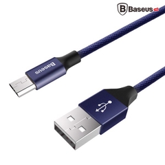 Cáp sạc nhanh, siêu bền Baseus Micro USB Yiven Series cho Smartphone Android Samsung/ Xiaomi/ Oppo/ Asus/ Huawei (2A, Quick charge 3.0)