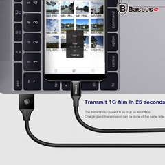 Cáp sạc nhanh, siêu bền Baseus Micro USB Yiven Series cho Smartphone Android Samsung/ Xiaomi/ Oppo/ Asus/ Huawei (2A, Quick charge 3.0)