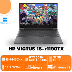 Laptop HP Gaming Victus 16-r1190TX - A2NP4PA (i5-14450HX | 32GB | S-1TB SSD | RTX 3050 6GB | 16.1