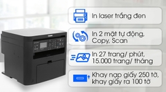 Máy In Canon MF241D (Máy In Laser Đen Trắng, Đa Năng In/ Scan/ Copy/ 2 Mặt)