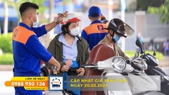 CẬP NHẬT GIÁ XĂNG DẦU NGÀY 20.03.2025