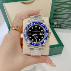 Rolex GMT Master II |Nam Giới |Niềng Xanh Dương |Dây Kim Loại Silver |Máy Cơ (Automatic) |Size 40mm