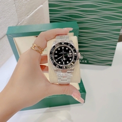 Rolex GMT Master II |Nam Giới |Niềng Số |Dây Kim Loại Silver |Máy Cơ (Automatic) |Size 40mm