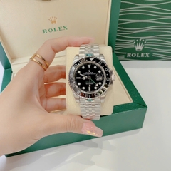 Rolex GMT Master II |Nam Giới |Niềng Đen |Dây Kim Loại Silver |Máy Cơ (Automatic) |Size 40mm