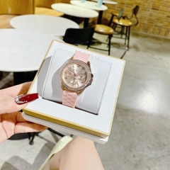 Michael Kors Mini Pilot |Nữ Giới |Rose Gold |Dây Silicone Hồng |Máy Pin (Quartz) |Size 36mm