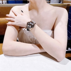 Michael Kors Janelle |Nữ Giới |Rose Gold |Dây Silicone Xám |Máy Pin (Quartz) |Size 40mm