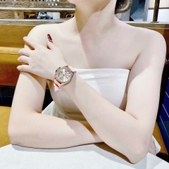 Michael Kors Mini Pilot |Nữ Giới |Rose Gold |Dây Silicone Hồng |Máy Pin (Quartz) |Size 36mm