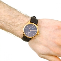 Burberry Classic Round |Nam Giới |Mặt Rose Gold |Dây Da Nâu |Máy Pin (Quartz) |Size 40mm