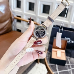 Coach Pretty In Every Little |Nữ Giới |Vàng Gold |Dây Da Nâu |Máy Pin (Quartz) |Size 32mm