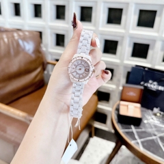 Coach Preston |Nữ Giới |Rose Gold |Dây Đá Ceramic Hồng |Máy Pin (Quartz) |Size 32mm