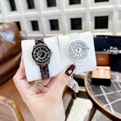Coach Preston |Nữ Giới |Vàng Gold |Dây Đá Ceramic Đen |Máy Pin (Quartz) |Size 32mm