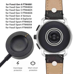 Dây sạc |Đế sạc |Cáp sạc Pin đồng hồ thông minh Fossil Model Gen 4/5/6 (Phụ kiện Smartwatch)