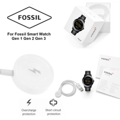 Dây sạc |Đế sạc |Cáp sạc Pin đồng hồ thông minh Fossil Model Gen 1/2/3 (Phụ kiện Smartwatch)