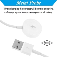 Dây sạc |Đế sạc |Cáp sạc Pin đồng hồ thông minh Fossil Model Gen 1/2/3 (Phụ kiện Smartwatch)