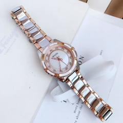 Bulova Classic |Nữ Giới |Đính Đá |Dây Kim Loại Rose Gold |Máy Pin (Quartz) |Size 32mm