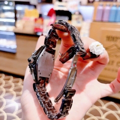 Chanel Hoa J12 |Nữ Giới |Đính Đá |Dây Đá Ceramica Đen |Máy Pin (Quartz) |Size 34mm