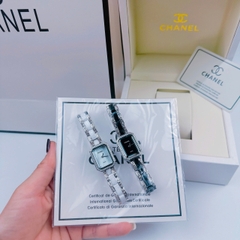 Chanel Premiere |Nữ Giới |Đính Đá |Dây Ceramica Trắng |Máy Pin (Quartz) |Size 20x25mm