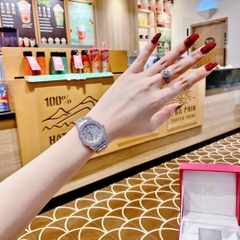 Chopard L'Heure Du Diamant |Nữ Giới |Mặt Tròn |Full Đá |Dây Kim Loại |Máy Pin (Quartz) |Size 32mm