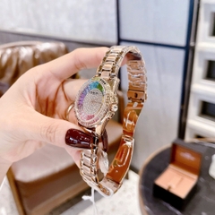 Coach Greyson |Nữ Giới |Đính Đá Cầu Vồng |Dây Kim Loại Vàng Hồng |Máy Pin (Quartz) |Size 36mm