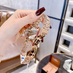 Coach Greyson |Nữ Giới |Đính Đá Cầu Vồng |Dây Kim Loại Vàng Hồng |Máy Pin (Quartz) |Size 36mm