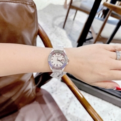Coach Greyson |Nữ Giới |Rainbow |Dây Đá Ceramic Trắng |Máy Pin (Quartz) |Size 36mm