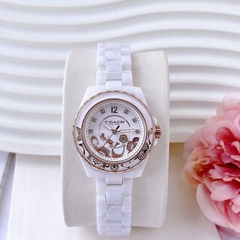 Coach Preston Blush |Nữ Giới |Rose Gold |Dây Đá Ceramic Trắng |Máy Pin (Quartz) |Size 32mm