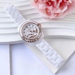 Coach Preston Blush |Nữ Giới |Rose Gold |Dây Đá Ceramic Trắng |Máy Pin (Quartz) |Size 32mm