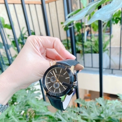 Gucci G-Timeless G-Chronograph |Nam |Mặt Đen |Vàng Gold |Dây Da |Máy Pin (Quartz) |Size 42mm