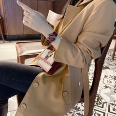 Gucci G-Timeless Le Marche Des Merveilles |Nữ |Họa Tiết Rắn |Dây Vải Xanh Dương Đỏ |Máy Pin (Quartz) |Size 38mm