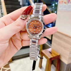 Gucci G-Timeless Multibee |Nữ Giới |Mặt Nâu |Đính Ong |Dây Kim Loại |Máy Pin (Quartz) |Size 32mm