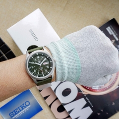Seiko 5 Quân Đội |Nam Giới |Sports |Dây Vải Dù Xanh Rêu |Máy Cơ (Automatic) |Size 42mm