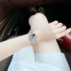 Guess Afterglow |Nữ Giới |Đính Đá Pha Lê |Dây Kim Loại Vàng Gold |Máy Pin (Quartz) |Size 36mm