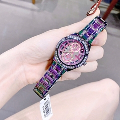 Guess Allara Iridescent |Nữ Giới |Lộ Máy |Dây Kim Loại Màu Tím |Máy Pin (Quartz) |Size 36mm