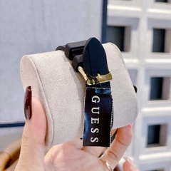 Guess Catalina |Nữ Giới |Vàng Gold |Dây Silicone Màu Đen |Máy Pin (Quartz) |Size 35mm