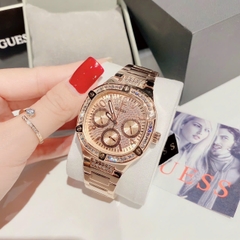 Guess Duke |Nữ Giới |Mặt Vuông |Dây Kim Loại Rose Gold |Máy Pin (Quartz) |Size 40mm