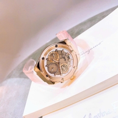 Guess Eco-Friendly |Nữ Giới |6 Kim |Dây Sillicone Hồng |Máy Pin (Quartz) |Size 39mm