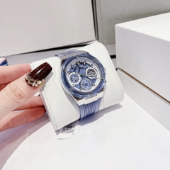 Guess Eco-Friendly |Nữ Giới |6 Kim |Dây Sillicone Xanh |Máy Pin (Quartz) |Size 39mm