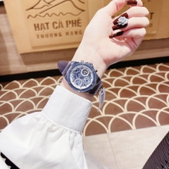Guess Eco-Friendly |Nữ Giới |6 Kim |Dây Sillicone Xanh |Máy Pin (Quartz) |Size 39mm