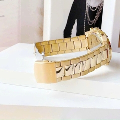 Guess Intrepid |Nam Giới |Đính Pha Lê Vuông |Dây Kim Loại Vàng Gold |Máy Pin (Quartz) |Size 46mm
