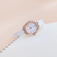 Guess Modern |Nữ Giới |Rose Gold |Dây Sillicone Trắng |Máy Pin (Quartz) |Size 36mm