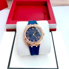 Guess Modern |Nữ Giới |Rose Gold |Dây Sillicone Xanh |Máy Pin (Quartz) |Size 36mm