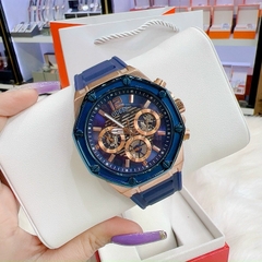 Guess Momentum |Nam Giới |Chronograph |Dây Sillicone Xanh Dương |Máy Pin (Quartz) |Size 44mm