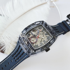 Guess Multi Function |Nam Giới |Lộ Máy |Dây Sillicone Đen |Máy Pin (Quartz) |Size 44mm