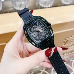 Guess Phoenix |Nam Giới |Chronograph |Xanh Rêu |Dây Sillicone Đen |Máy Pin (Quartz) |Size 43x51mm