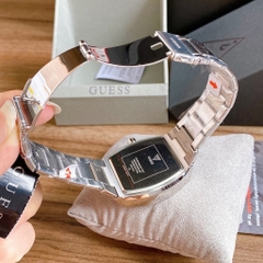 Guess Phoenix |Nam Giới |Đính Đá |Dây Kim Loại Trắng Silver |Máy Pin (Quartz) |Size 40mm
