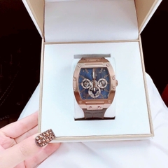 Guess Phoenix |Nam Giới |Mặt Xanh |Dây Cao Su Nâu |Máy Pin (Quartz) |Size 43x51mm