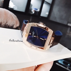 Guess Phoenix |Nam Giới |Mặt Xanh Dương |Dây Cao Su Nâu |Máy Pin (Quartz) |Size 43x51mm