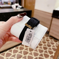 Guess Rigor |Nữ Giới |Full Đá Vàng Gold |Dây Sillicone Đen |Máy Pin (Quartz) |Size 39mm