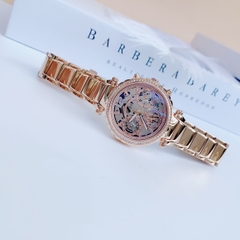 Guess Solstice |Nữ Giới |Mặt Đính Đá |Dây Kim Loại Rose Gold |Máy Pin (Quartz) |Size 37mm