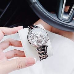 Guess Solstice |Nữ Giới |Mặt Đính Đá |Dây Kim Loại Trắng Silver |Máy Pin (Quartz) |Size 37mm